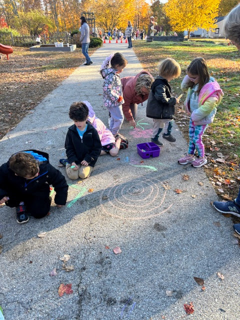 Preschool Chalk the Walk